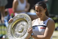 Marion Bartoli lên ngôi Wimbledon. (Nguồn: AP)