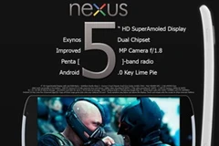 "Bom tấn" smartphone Nexus 5.