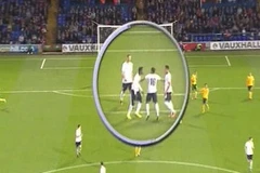 Zaha và Morrison suýt tẩn nhau ngay trên sân. (Nguồn: Daily Mail)