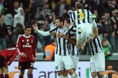 Niềm vui của các cầu thủ Juventus. (Nguồn: Getty Images)