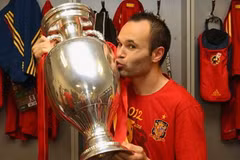 Iniesta xuất sắc nhất EURO 2012. (Nguồn: Getty Images)