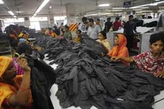 Công nhân dệt may Bangladesh. (Nguồn: ndtv.com)