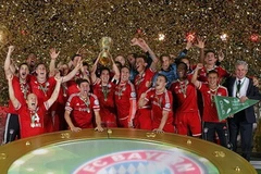 Hạ Stuttgart, Bayern đã hoàn tất cú "ăn ba" lịch sử