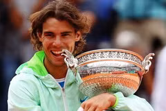 Nadal lần thứ năm lên ngôi tại Roland Garros. (Nguồn: Getty Images)