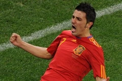 David Villa đã có cho mình bàn thắng thư tư tại World Cup 2010. (Nguồn: Getty Images)