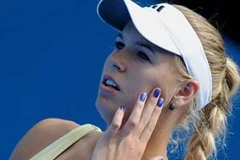 Wozniacki khoe sắc tài Sydney. (Nguồn: Getty Images)