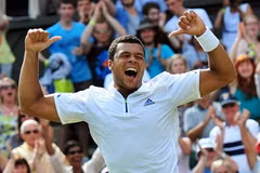 Jo-Wilfried Tsonga. (Nguồn: Getty)