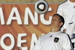 Schweinsteiger vẫn đang phải tập riêng. (Nguồn: AP)