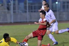 U19 Việt Nam đã có một trận đấu lấn lướt trước U19 Đài Loan (Ảnh: Sỹ Huyên)