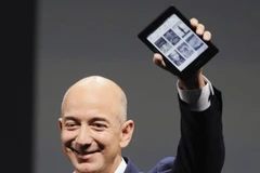 CEO Jeff Bezos trong buổi ra mắt. (Nguồn: Reuters)