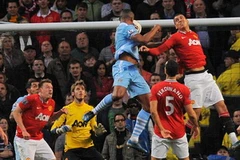 Pha bóng mang chiến thắng về cho Man City. (Nguồn: Getty Images)