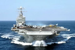 Tàu sân bay USS George Washington. (Nguồn: maritimequest.com)