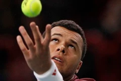 Tsonga đã đủ điều kiện để dự giải ATP World Tour Finals. (Nguồn: AP)