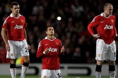 Các cầu thủ Manchester United không thể làm gì hơn. (Nguồn: Getty Images)