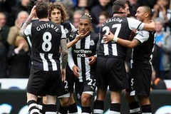Newcatle lên vị trí thứ 2. (Nguồn: AP)