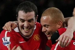 West Brown va O'shea trở lại Old Trafford. (Nguồn: Reuters)