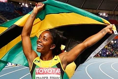 Shelly-Ann Fraser-Pryce. (Nguồn: EPA)