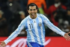 Tevez lại được khoác lên mình chiếc áo đội tuyển. (Nguồn: Getty)