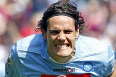 Tiền đạo Edinson Cavani. (Nguồn: Reuters)
