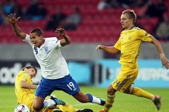 Anh (áo trắng) lại gây thất vọng. (Nguồn: Getty)