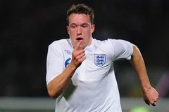 Phil Jones trong màu áo U21 tuyển Anh. (Nguồn: AP)