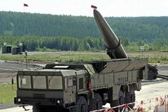 Tổ hợp tên lửa chiến dịch chiến thuật Iskander-M. (Nguồn: submarinersworld)