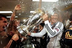 Becks ăn mừng chiến thắng. (Nguồn: AP)