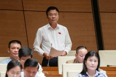 Phó Thủ tướng Lê Thành Long làm rõ một số vấn đề quan trọng trong lĩnh vực y tế tại phiên chất vấn Bộ trưởng Bộ Y tế Đào Hồng Lan, ngày 12/11.