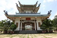 Khuê Văn Các trong Văn miếu Trấn Biên. (Ảnh: Báo Ảnh Việt Nam/TTXVN)