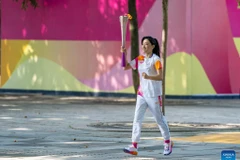 Trung Quốc: Lễ Rước đuốc ASIAD 19 bắt đầu ở thành phố Hàng Châu