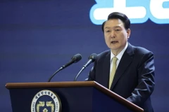 Tổng thống Hàn Quốc Yoon Suk Yeol. (Ảnh: Yonhap/TTXVN)