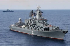 Các tàu hộ tống của Nga tiến hành diễn tập triển khai chiến đấu 