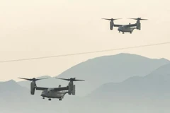 Rơi máy bay quân sự v-22 Osprey, 3 lính thủy đánh bộ Mỹ thiệt mạng