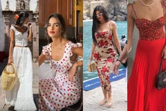 Níu giữ dư vị Hè với phong cách "tomato girl" cổ điển và duyên dáng