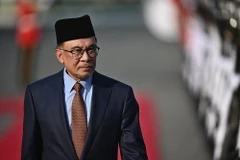 Thủ tướng Malaysia Anwar Ibrahim. (Ảnh: AFP/TTXVN)