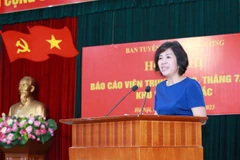 Báo cáo viên tuyên truyền kết quả Kỳ họp thứ 5, Quốc hội khóa XV