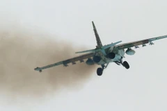 Nga: Su-25 rơi trên Biển Azov, phi công kịp phóng ghế thoát hiểm