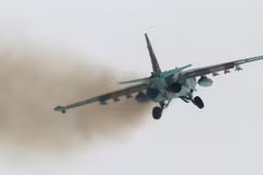 Nga: Su-25 rơi trên Biển Azov, phi công kịp phóng ghế thoát hiểm
