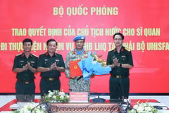 Quyết tâm hoàn thành xuất sắc nhiệm vụ Gìn giữ Hòa bình Liên hợp quốc