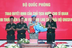 Quyết tâm hoàn thành xuất sắc nhiệm vụ Gìn giữ Hòa bình Liên hợp quốc