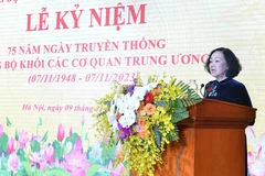 Xây dựng Đảng bộ Khối các cơ quan TW trong sạch và vững mạnh 