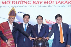 Thủ tướng dự Lễ công bố mở đường bay thẳng Jakarta-Hà Nội của Vietjet
