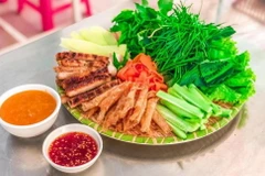 Nem nướng Ninh Hòa. (Nguồn: Báo Khánh Hòa)