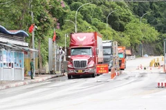 Lạng Sơn: Cửa khẩu Quốc tế Hữu Nghị nhộn nhịp thông quan hàng hóa