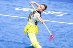 ASIAD 2023: Dương Thúy Vi hài lòng với tấm HCĐ môn Wushu