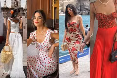 Níu giữ dư vị Hè với phong cách "tomato girl" cổ điển và duyên dáng