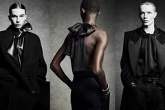 Saint Laurent trở lại tuần thời trang Paris với BST dành cho nam giới