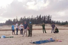Quảng Ngãi phát hiện 2 thi thể trôi dạt vào bờ biển Khe Hai