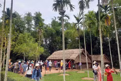 Hơn 100 thanh niên Kiều bào về thăm quê nội, quê ngoại Bác Hồ
