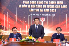 Phát động cuộc thi chính luận về bảo vệ nền tảng tư tưởng của Đảng 